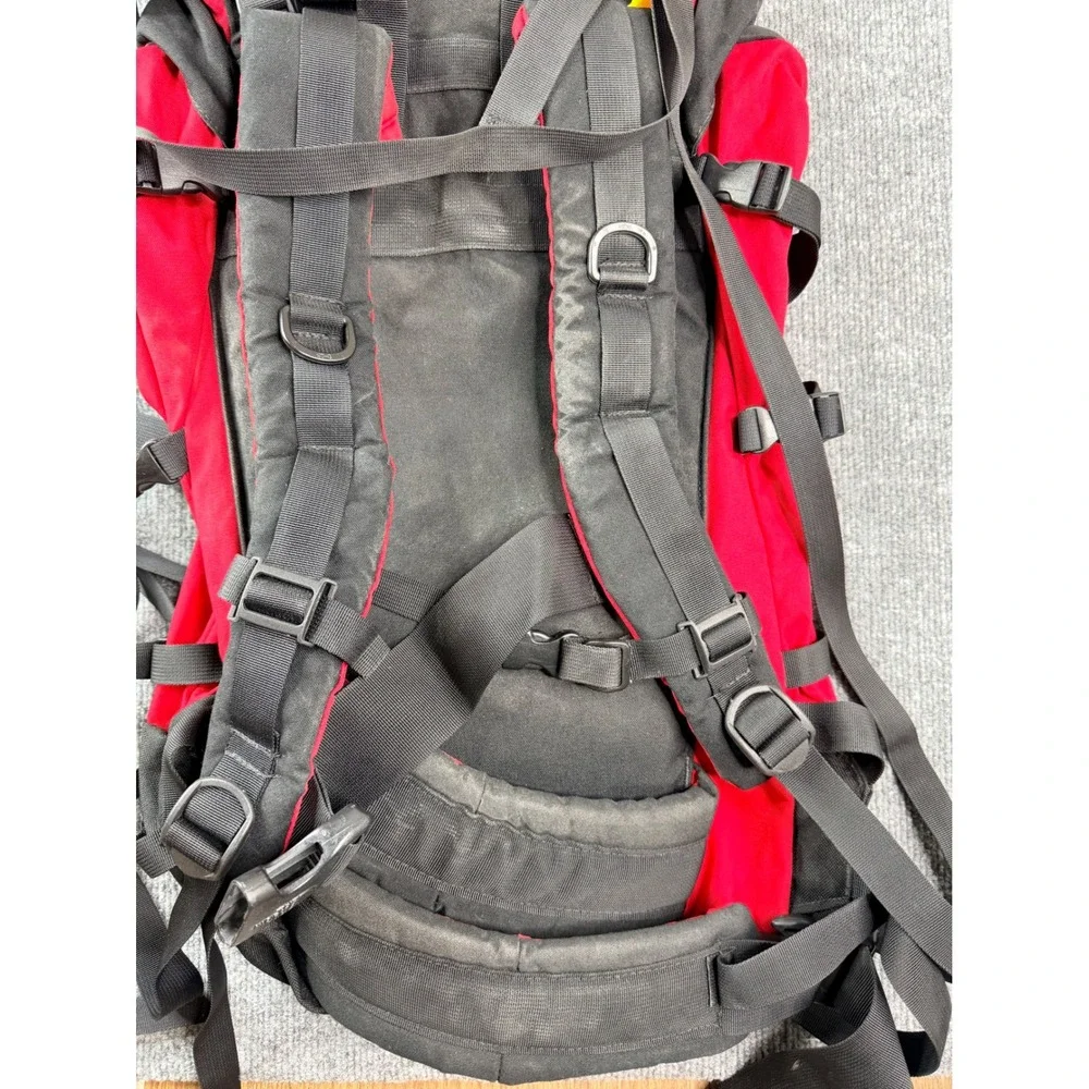 Vintage North Face Patrol‎ Pack Backpack Red Black Hiking Travel Nylon Bag